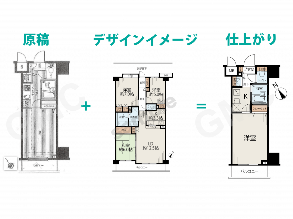 イラストレーターで間取り図作成ってどんな感じ Gmc代行